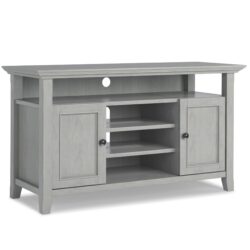 Amherst - TV Media Stand - Fog Gray