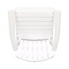 Outdoor Weather Resistant Acacia Wood Adirondack Dining Chairs Set (Set of 2) - White - Image 9