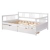 Full Size DayBed With 2 Drawers - White - Image 5