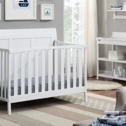Shailee - 4 In 1 Convertible Crib - White