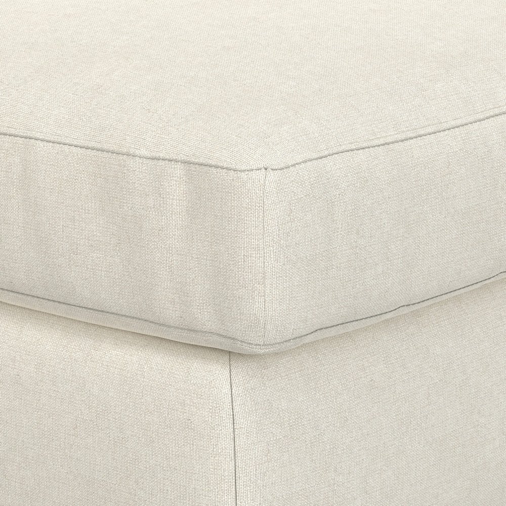 Charlie - Deep Seater Left Sectional Sofa - Cream - Image 3