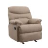 Arcadia - Micro Motion Recliner - Light Brown - Image 4