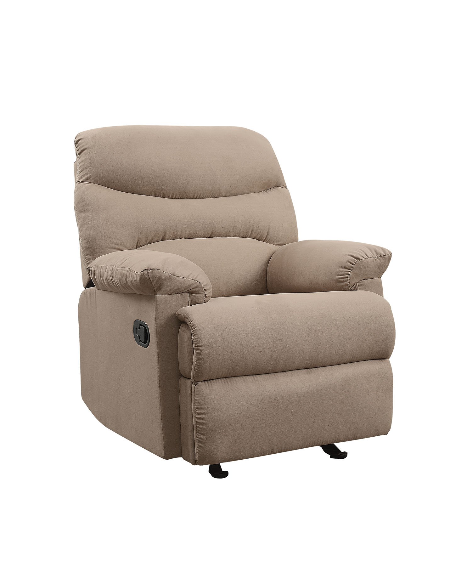 Arcadia - Micro Motion Recliner - Light Brown - Image 4