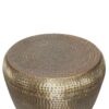 Preston - Metal Side Table - Antique Gold - Image 3