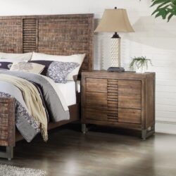 Andria - Reclaimed Nightstand - Oak