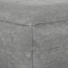 Brody - Large Square Coffee Table Pouf - Distressed Gray - Image 3
