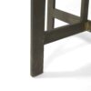 Outdoor Half Round Folding Bistro Table - Gray Finish - Image 11