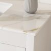 43" Bathroom Vanity, Multi Functional Cabinet, Doors And Drawer - White - Image 13