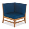 Perla - 5 Pieces Sofa Set - Blue - Image 12