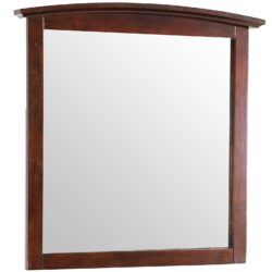 Elegant Wall Mirror - Cappuccino