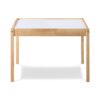 Gibson - 3-Piece Dry Erase Kids Table & Two Chair Set - Natural - Image 4