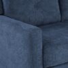 Horatio - Chenille 3 Seater Sofa - Navy - Image 12