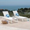 Myers - Chaise Lounge Ultimate Comfort - White - Image 5