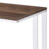 Tyrese - Writing Desk With USB - Walnut / White - Image 5