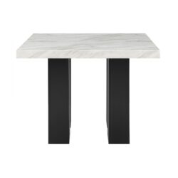 Mikha - Bar Table And Bar Stool - White