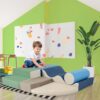Soft Climb And Crawl Foam Playset 6 In 1, Soft Play Equipment Climb And Crawl Playground For Kids, Kids Crawling And Climbing Indoor Active Play Structure - Colorful - Image 6