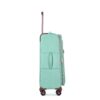 4 Piece Set (16/20/24/28), Softshell Suitcase Spinner Wheels Terylene Luggage Sets Carry On Suitcase Luggage Lightweight Durable Suitcase - Green - Image 7