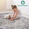 Payas - 2' X 8' Traditional Runner Rug - Cream / Anthracite - Image 6
