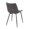 Durango - Industrial Dining Chair (Set of 2) - Black / Vintage Gray - Image 4