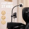 Massage Chair Recliner With Zero Gravity And Full Body Air Pressure - Black - Image 4