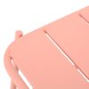 Modern Conrad Side Table Outdoor Metal - Coral Matte - Image 5
