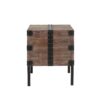 Trunk Table And Side Table With Large Storage Dress Up Your Liviing Room (Set of 3) - Antique Gray - Image 18
