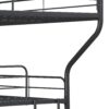 Full / Twin / Full Triple Bunk Bed - Black - Image 7