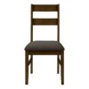 Dining Chair, Upholstered, Side, Dining Room, Transitional (Set of 2) - Brown - Image 11