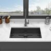 30" Undermount Kitchen Sink 16 Gauge 10" Deep Single Bowl Stainless Steel Basin - Yellow - Image 2