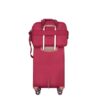 4 Piece Set (16/20/24/28), Softshell Suitcase Spinner Wheels Terylene Luggage Sets Carry On Suitcase Luggage Lightweight Durable Suitcase - Wine Red - Image 13