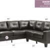 Newbury - Versatile Sectional - Black - Image 5