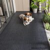 H Style Diy - Module Interlocking Patio Deck Tiles - Dark Gray - Image 5