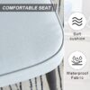 Modern Minimalist Dining Chairs And Office Chairs, 2 Piece Set - Light Gray - Image 8