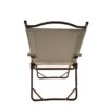 Comfy - Foldable And Portable Chair With Armrests, Indoor And Outdoor Universal (Set of 4) - Brown - Image 7