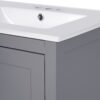 24" Bathroom Vanity With Integrated Undermount Sink, 2 Doors 1 Drawer, Soft Close Hinges, - Gray - Image 21