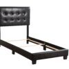 Caldwell - Twin Bed Stylish Contemporary - Black - Image 2