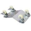 Heavy Duty Car Dolly Set, 6000Lbs Capacity, Metal Construction - Gray - Image 7
