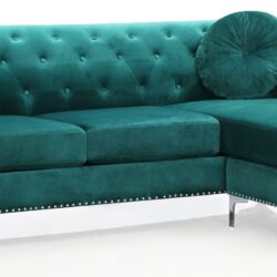 Pompano - Sofa Chaise - Green