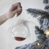 Christmas Ball Ornaments, Decorative Hanging Ball Christmas Tree Ornaments, For Holiday Decorations (Set of 6) - Multi - Image 4