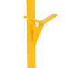 Steel Drum Dolly 55 Gallon Capacity Oil Barrel Mover With Wheels Low Profile Caddy - Yellow - Image 10