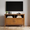 Warm Shaker - TV Media Stand Handcrafted - Brown - Image 5