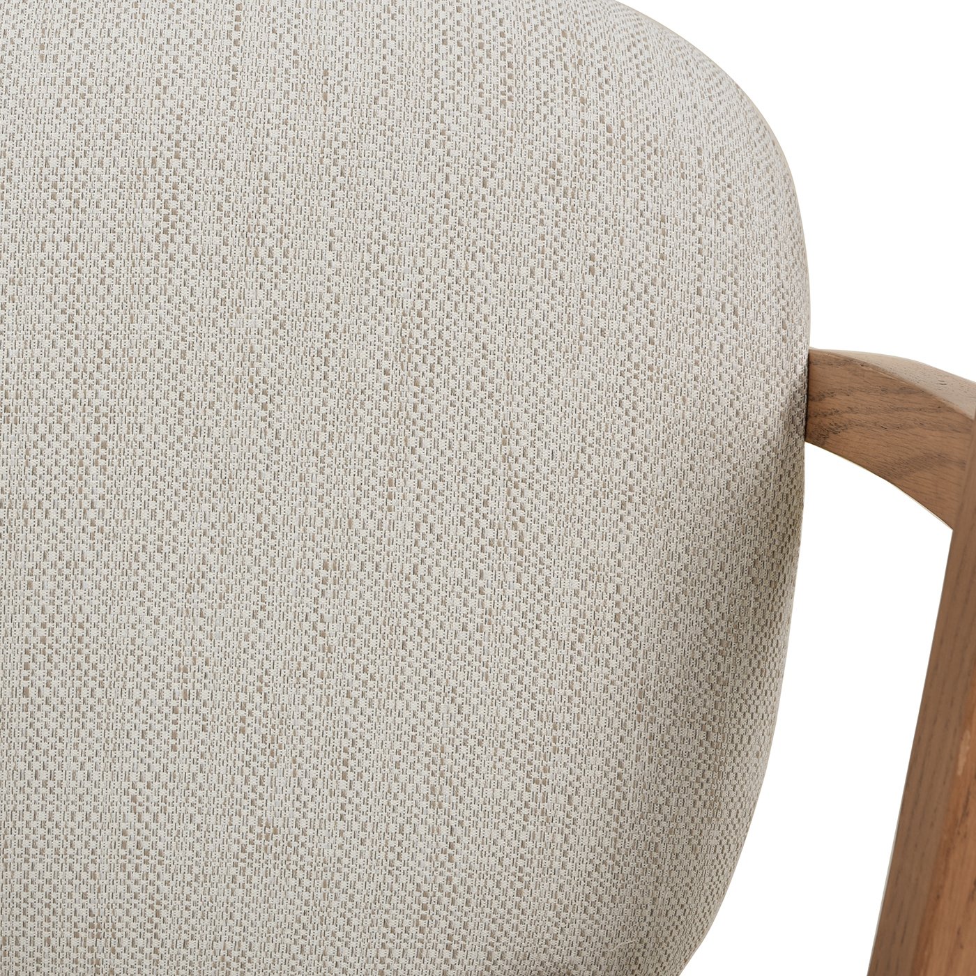 Williams - Swivel Counter Height Bar Stool, Stain Resistant High - White Pepper - Image 4