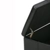Kingsley - Large Storage Ottoman - Midnight Black - Image 6