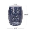 Metal, End Table Large - Navy Blue - Image 3