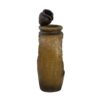 Traditional Rustic Decorative 3 Tier Water Fountain With Pot Design, With Light And Pump, For Indoor And Outdoor - Brown - Image 4