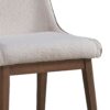 Ginny - Boucle Velvet Side Chair (Set of 2) - Walnut - Image 3