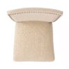 Barstools With Rivet Decoration (Set of 2), Wood Frame, Bar Chairs For Kitchen Island - Beige - Image 10
