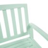 Farmhouse Style Loja Bench Indoor / Outdoor Acacia Wood - Mint - Image 11