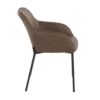 Daniella - Contemporary Dining Chair (Set of 2) - Black / Espresso - Image 3