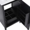 Modern Freestanding 20.3" Bathroom Vanity With Sink, Functional Drawer, Soft Closing Door - Black - Image 21